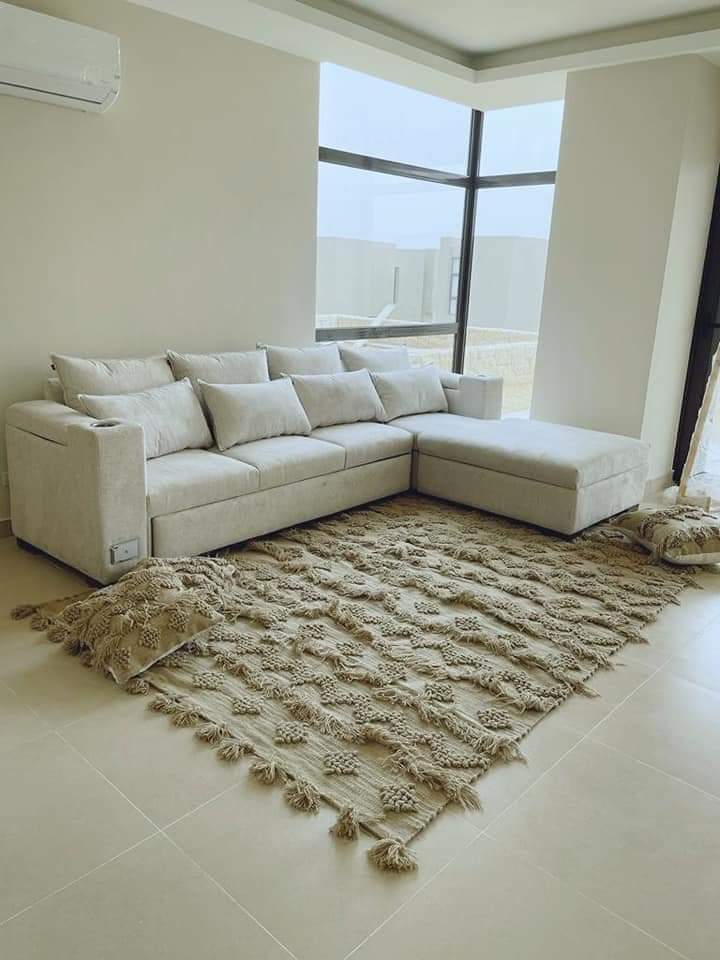 Handmade wool rug-ROF-S42