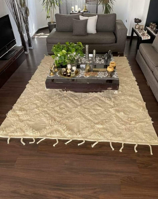 Handmade wool rug-ROF-S47