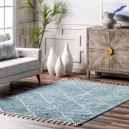 Handmade wool rug-ROF-S52