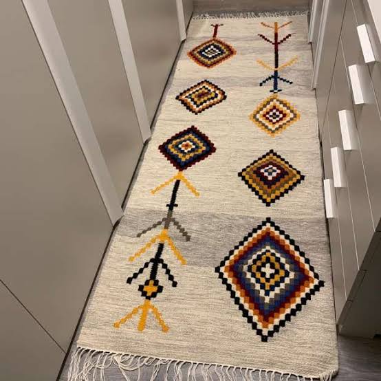 Handmade wool rug-ROF-S54