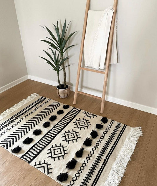 Handmade wool rug-ROF-S55