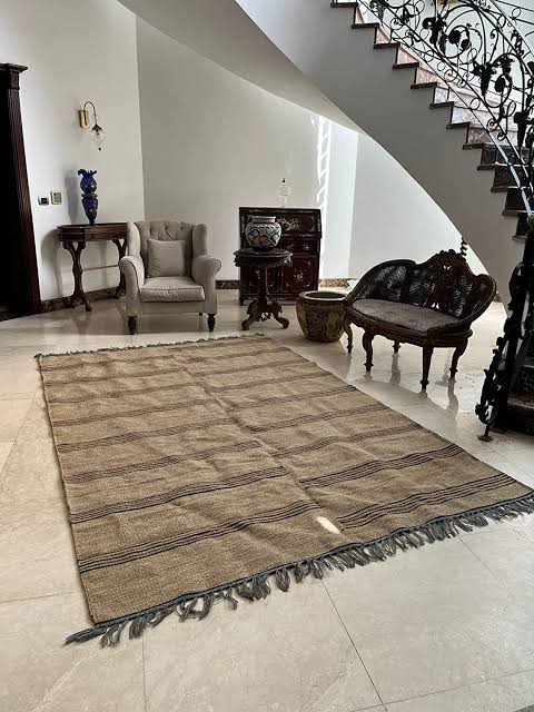 Handmade wool rug-ROF-S58