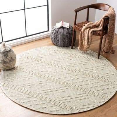 Handmade wool rug-ROF-S64