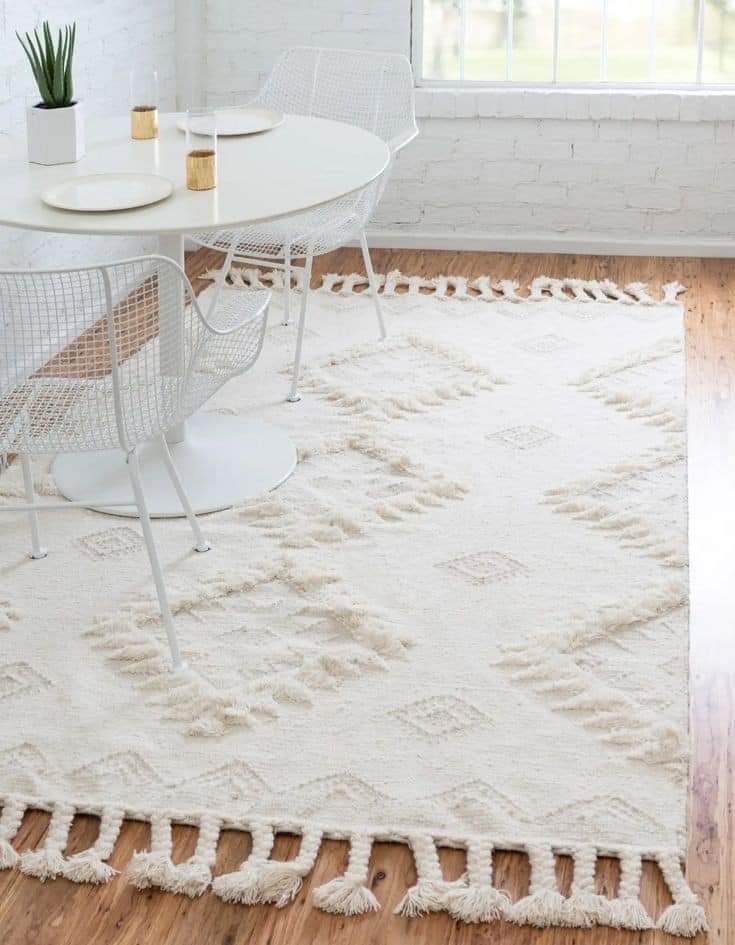 Handmade wool rug-ROF-S65