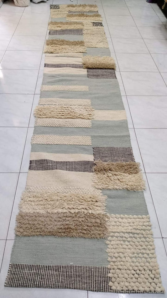 Handmade wool rug-ROF-S66