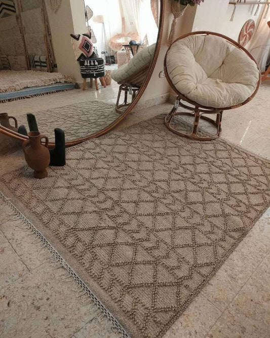 Handmade wool rug-ROF-S6