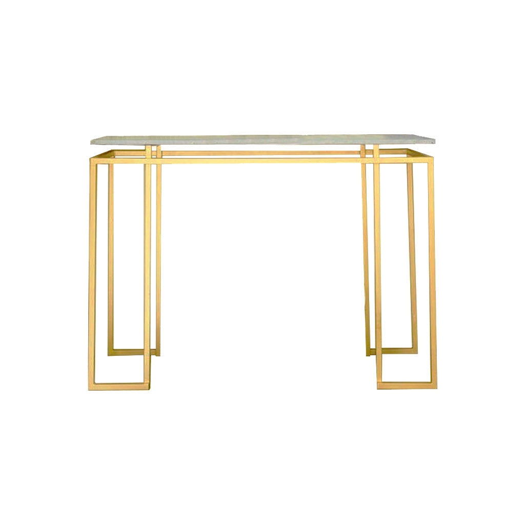 Gold steel console-DS73