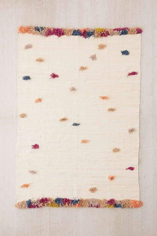 Handmade wool rug-ROF-S76