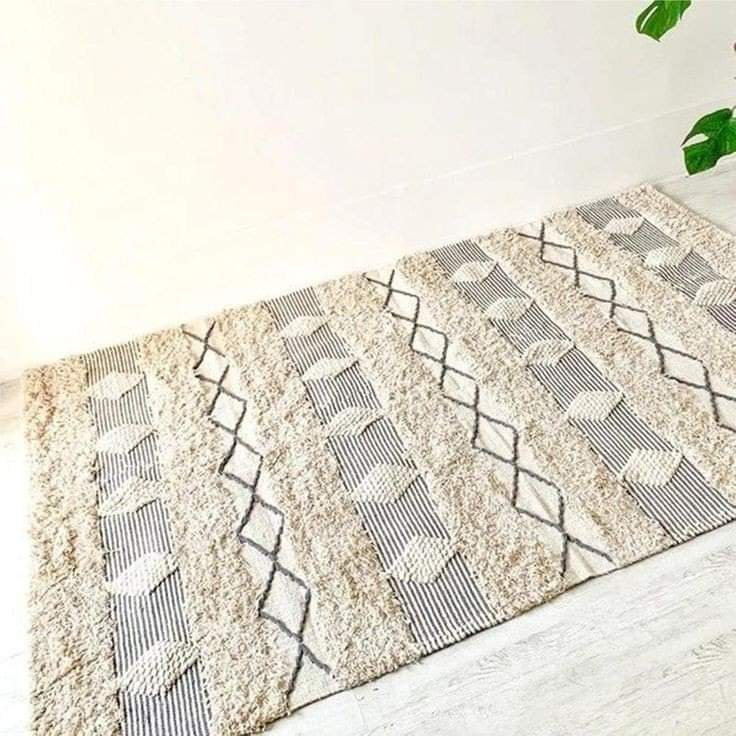 Handmade wool rug-ROF-S81