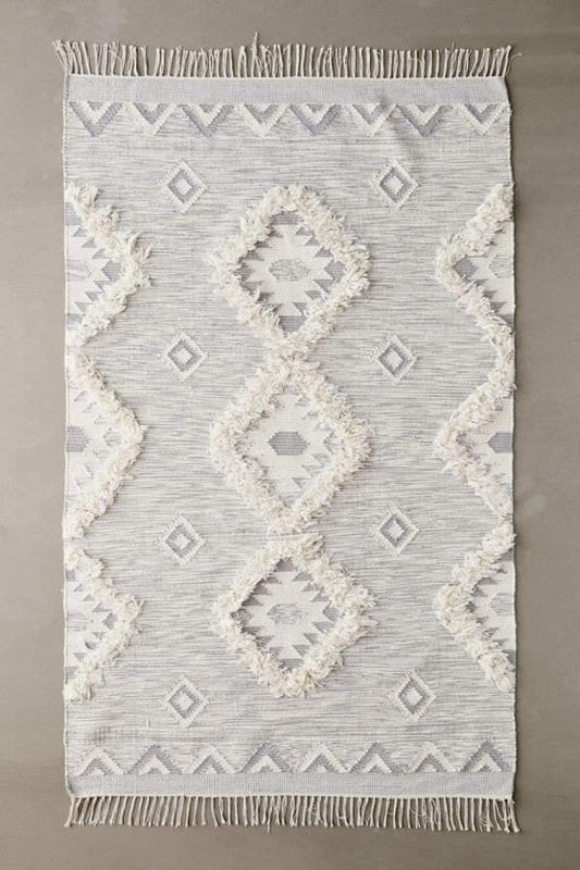 Handmade wool rug-ROF-S82