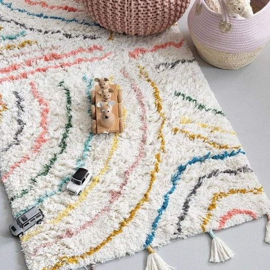 Handmade wool rug-ROF-S85