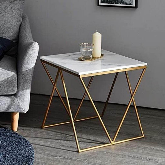 Golden iron coffee table-DS87