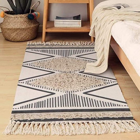 Handmade wool rug-ROF-S89