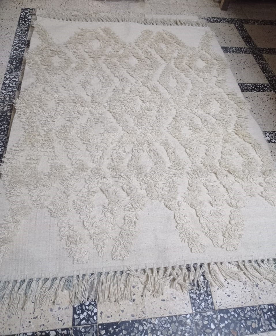 Handmade wool rug-ROF-S8