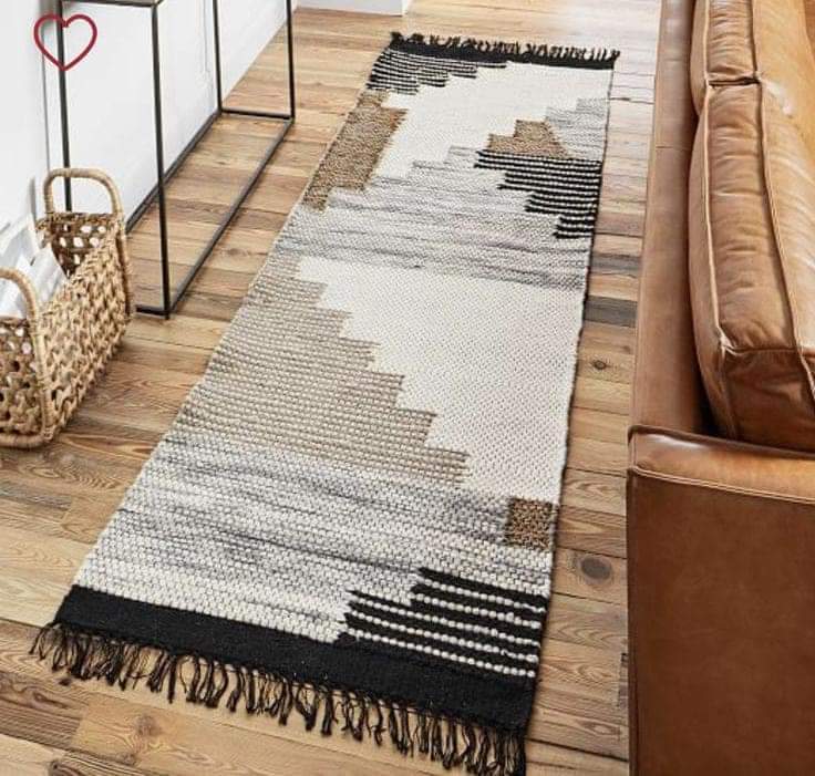 Handmade wool rug-ROF-S90