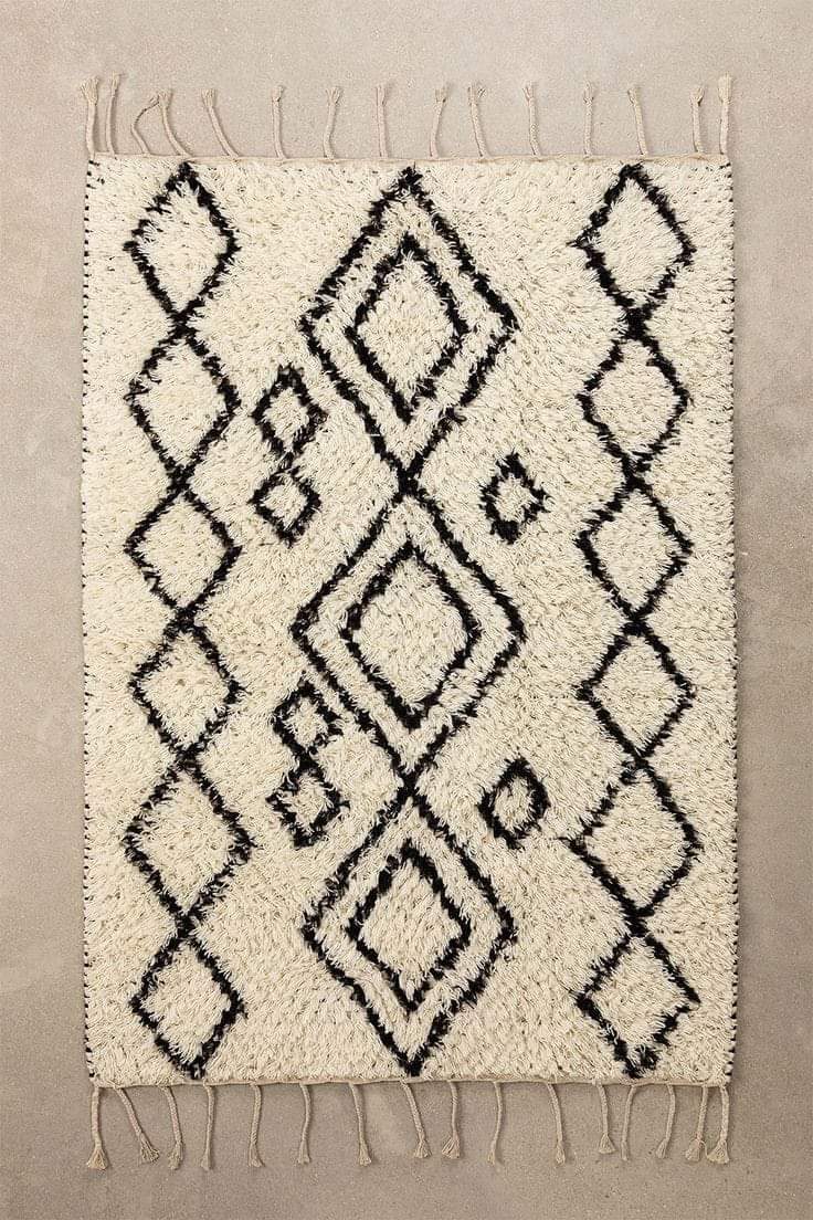 Handmade wool rug-ROF-S98