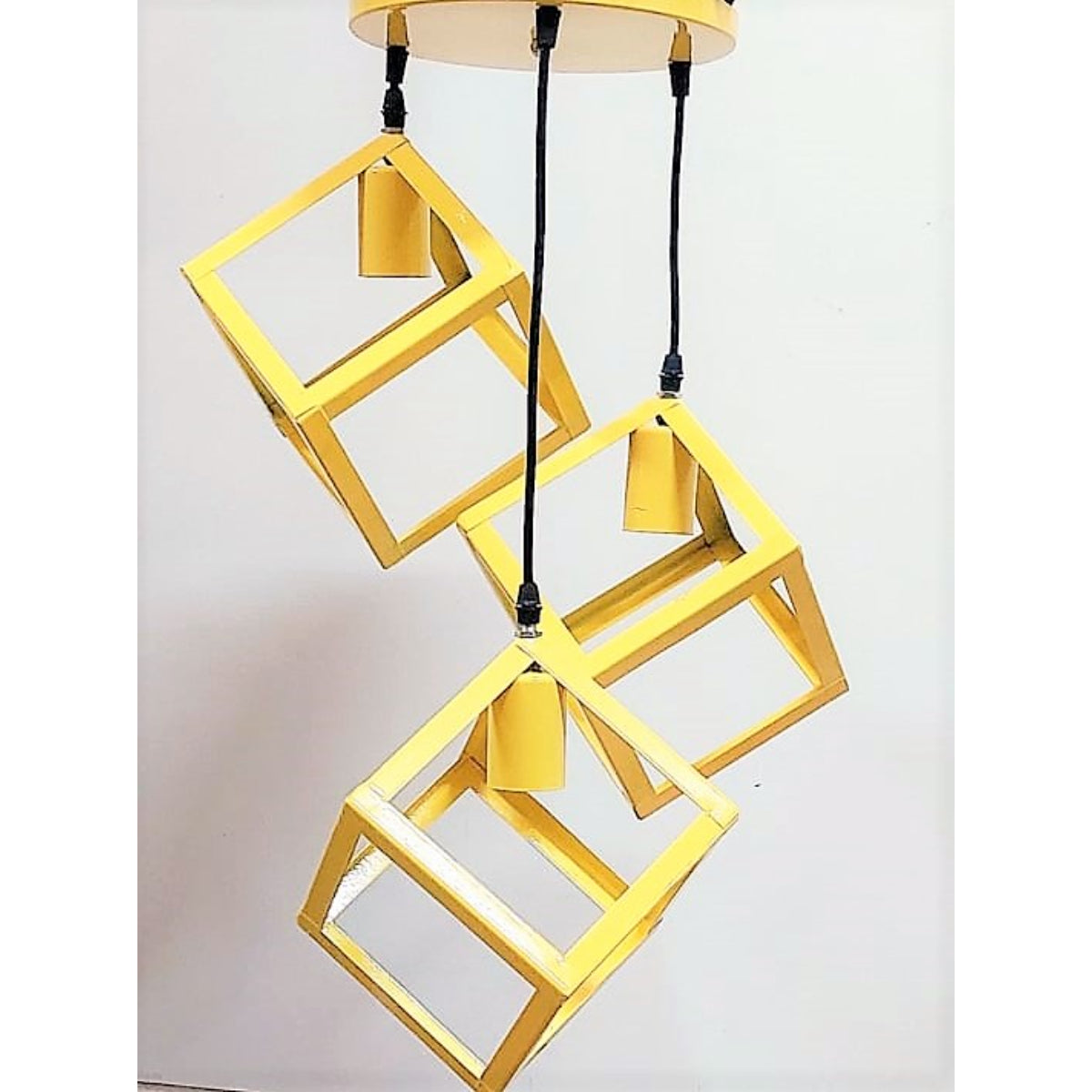 Triple Chandelier, Yellow - KM-EG6-26
