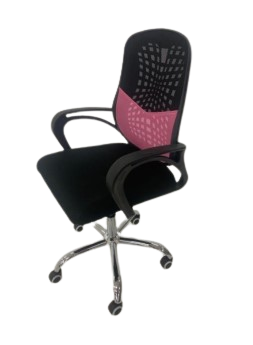 SPIDER OFFICE CHAIR BLACK&PINK