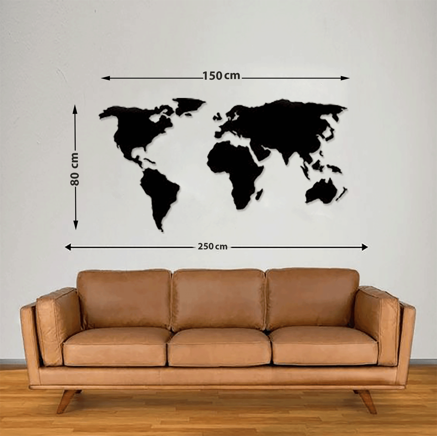 3D world map-TM 028BL