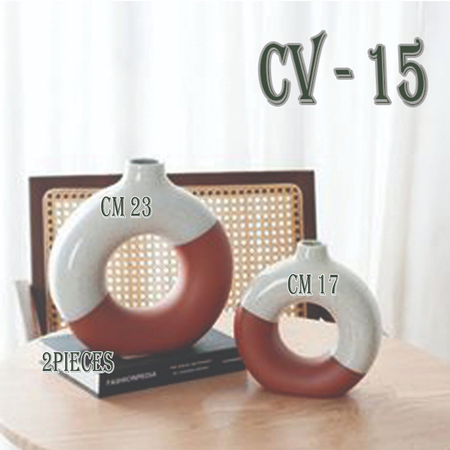 Donut vase-cv -15