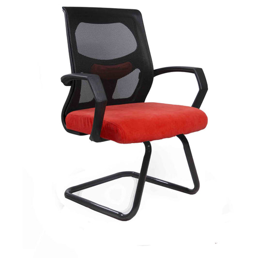 Waiting Office Chair black&red