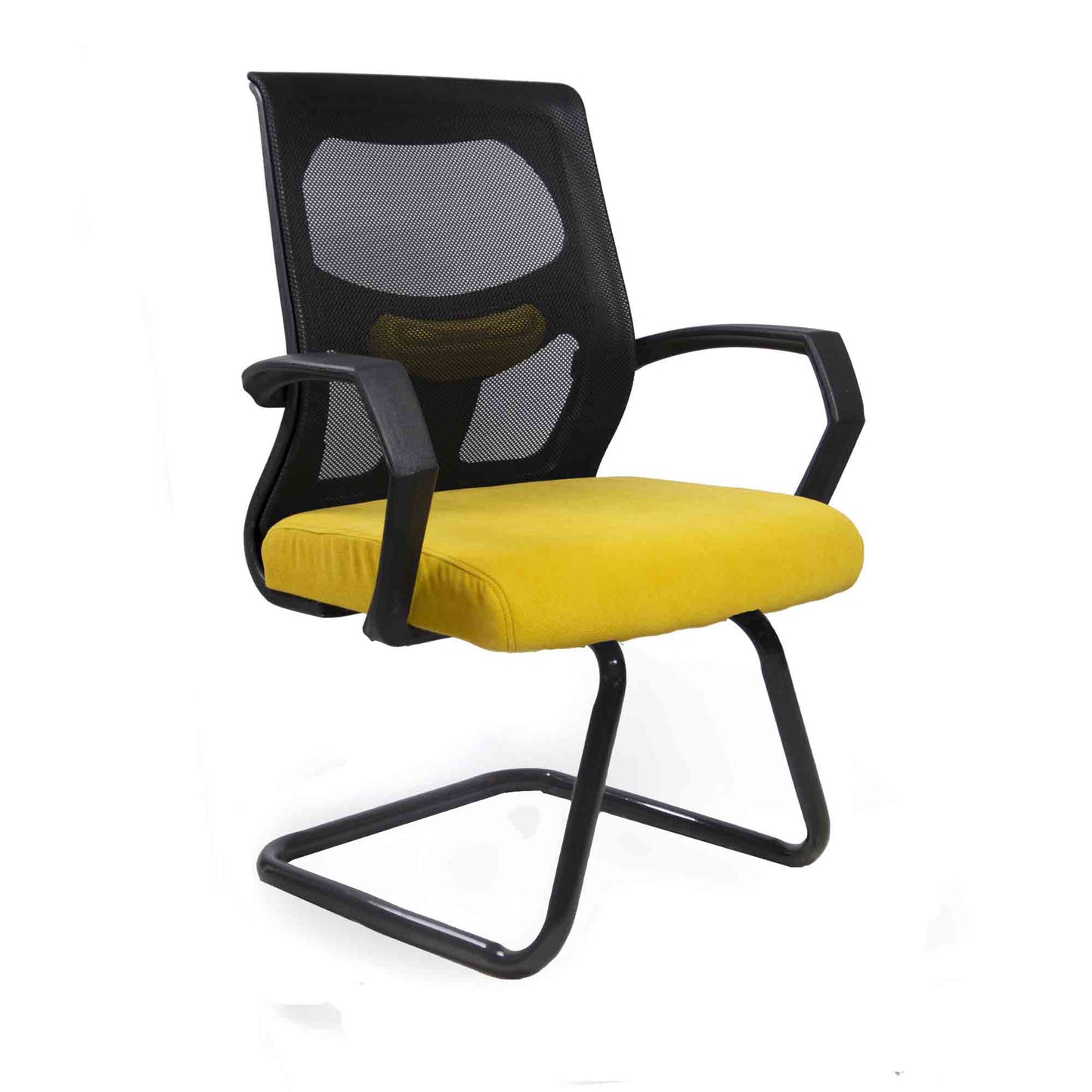 Waiting Office Chair black&yellow