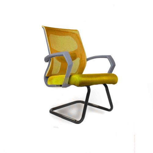 Office Waiting Chair 5050 CM - gray&yellow