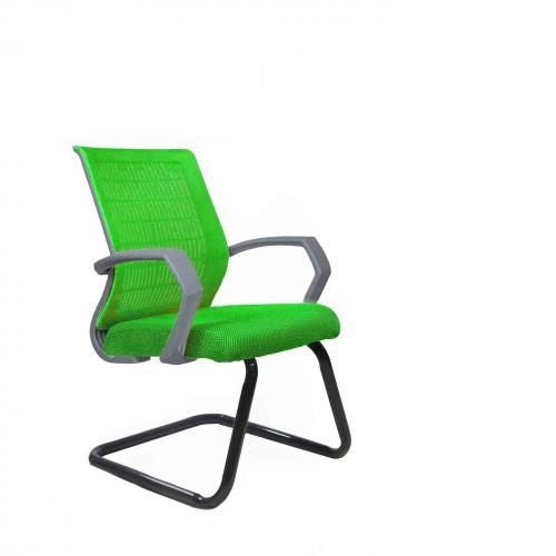 كرسي انتظار اقتصادي- رمادي وأخضر