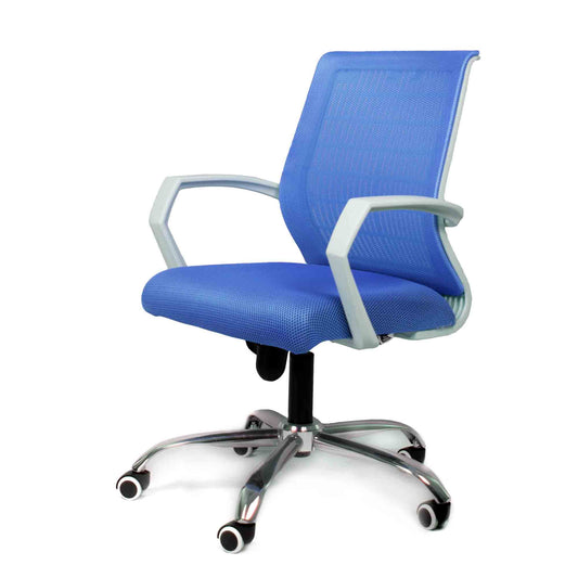 Office Chair white&blue