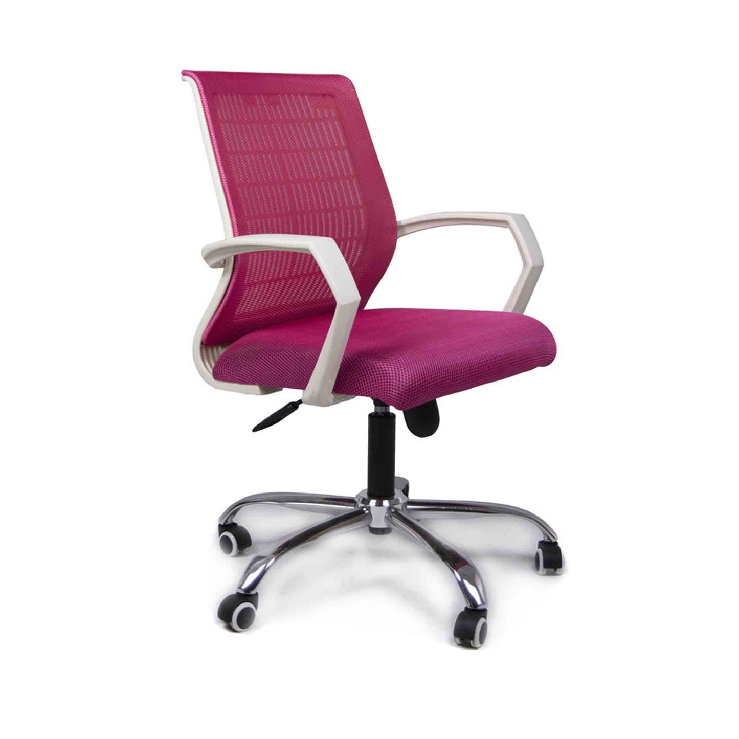 Economic Office Chair white&pink