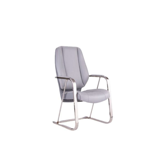 waiting gray modern chair