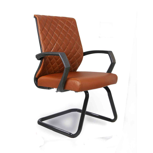 Office Chair - Brown Leather