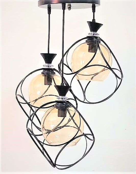 Metal wall lamp, 2 bulbs-si-234