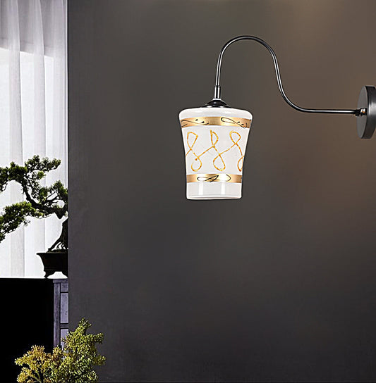 Metal and glass wall lamp-si-362-WL