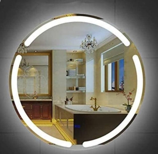 zg 2009-mirrors d. Grish in a distinctive circular shape with white lights