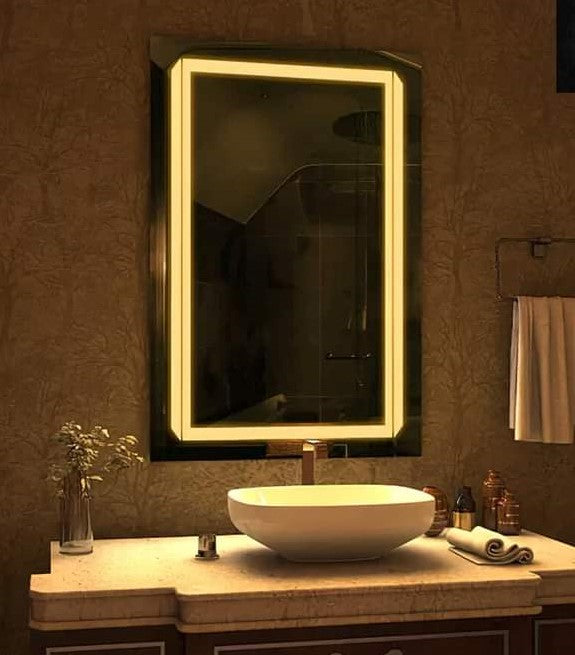 zg 2024-mirrors d. Grits in a distinctive geometric shape with yellow light