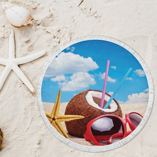 Circular Beach Rug - CB - 11