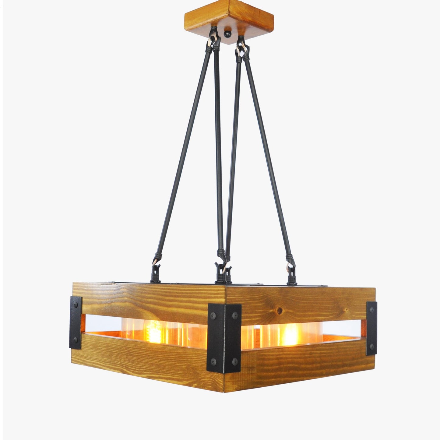 Wooden Chandelier - Box -42