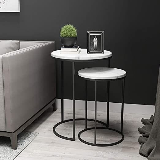 Two -piece side table - J017